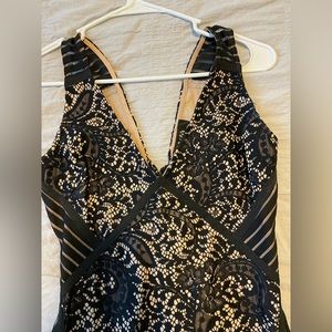 Lulu’s Black & Cream Dress
